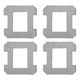 thumbnail image 1 of KAKOWELY window cleaner rags 4pcs Washable Mop Rags For Window Cleaning Robot Window Robot Cleaning Rag Vacuum Window Cleaner Robot Mops Window Vacuum Cleaner Robot Cloths, 1 of 5