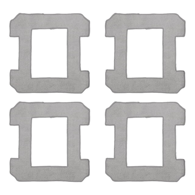 KAKOWELY window cleaner rags 4pcs Washable Mop Rags For Window Cleaning Robot Window Robot Cleaning Rag Vacuum Window Cleaner Robot Mops Window Vacuum Cleaner Robot Cloths
