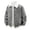 Gray, variant on Zynoxe Mens Plus Size Sherpa Jackets Vintage Lapel Shearling Collar Zip Up Long Sleeve Faux Suede Jackets Winter Warm Relaxed Fit Fleece Jackets with Pockets