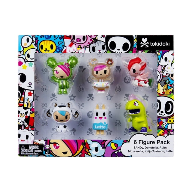 Figuras Coleccionables Tokidoki 2 pulgadas 6 piezas