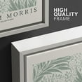 thumbnail image 4 of PixonSign Framed Canvas Print Wall Art Set William Morris Flower Market Exhibition Poster Nature Wilderness Illustrations Modern Art Decorative Floral Botanical Minimal for Bedroom - 16"x24"x3 White, 4 of 5