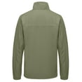 thumbnail image 4 of Little Donkey Andy Men’s Lightweight Breathable Running Golf Windbreaker Jacket Full Zip Windproof Water-resistant UPF50+ Sage XXL, 4 of 7