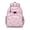 Pink-70, variant on Great White Shark Nautical Students Backpack With Underwater Marine Life Ocean Tropical Sea Abstract Funny Pattern