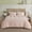 Pink, variant on Serta Simply Clean Solid Duvet cover QUEEN