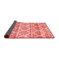 thumbnail image 2 of Ahgly Company Indoor Square Trellis Red Modern Area Rugs, 7' Square, 2 of 4