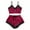 Wine, variant on Womens Nightgowns & Sleepshirts Women Lace Nightwear Mini Pajamas Nightgowns Cute Spaghetti Strap Sleepwear Sleeveless Chemise Shorts Nightwear Set Black XXL
