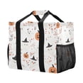 thumbnail image 5 of FORMRS Tote Bag for Women Large Capacity Canvas Travel Foldable Carry On Shopping Handbag, Ghost Design, 5 of 8
