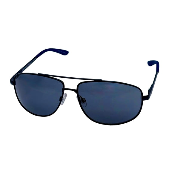 Perry Ellis Navy Men Sunglass Metal Aviator, Smoke Lens PE76 2
