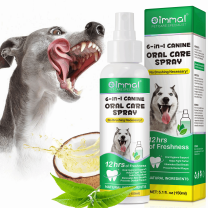 Fresh Breath Oral Care Spray for Dogs | Dog Breath Spray | Mint Breath Freshener | Pet Bad Breath Treatment - 150ml