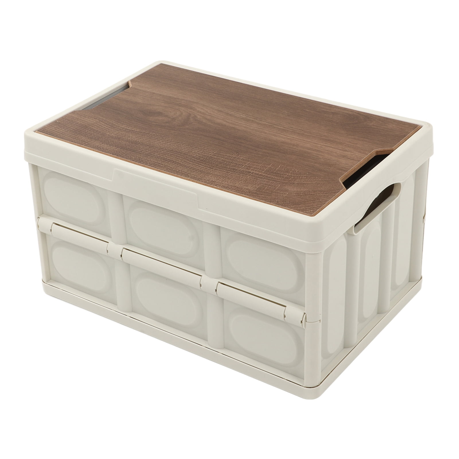 Outdoor Folding Storage Bin, 30L Large Capacity Folding Camping Storage