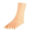 thumbnail image 3 of Mannequin Feet Model PVC Manicure Tool Female Foot for Display Shoes Chains Left Foot, 3 of 8