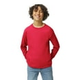 thumbnail image 2 of Gildan Yth HvyCtn L/S Tee Red, 2 of 2