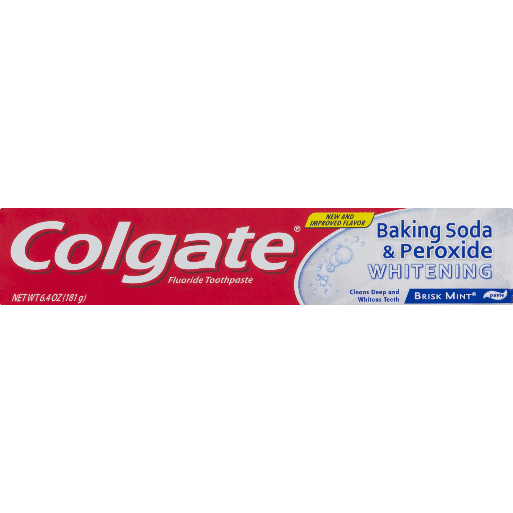 Colgate Baking Soda & Peroxide Whitening Oxygen Bubbles Brisk Mint 6.40 oz