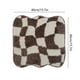 thumbnail image 3 of Alfombra de cojín decorativo súper absorbente | Pequeña alfombra moderna de poliéster | Alfombrilla antideslizante para habitación, cocina, baño, mascota | 15,7 x 15,7 pulgadas | Marrón | Decoración, 3 of 6