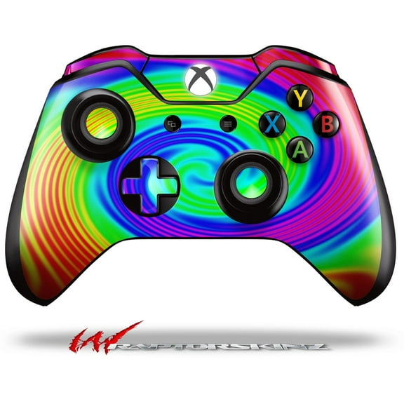 Decal Style Skin for Microsoft XBOX One Wireless Controller Rainbow Swirl - (CONTROLLER NOT INCLUDED)