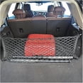 thumbnail image 5 of jfqm Fit for Car Mesh Elastic Nylon Rear Back Cargo Trunk Storage Organizer Luggage Net Holder Accessory (Color : SingleLayer110X60cm), 5 of 5