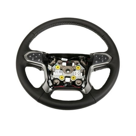 Steering Wheel - Compatible with 2014 - 2018 Chevy Silverado 1500 2015 2016 2017