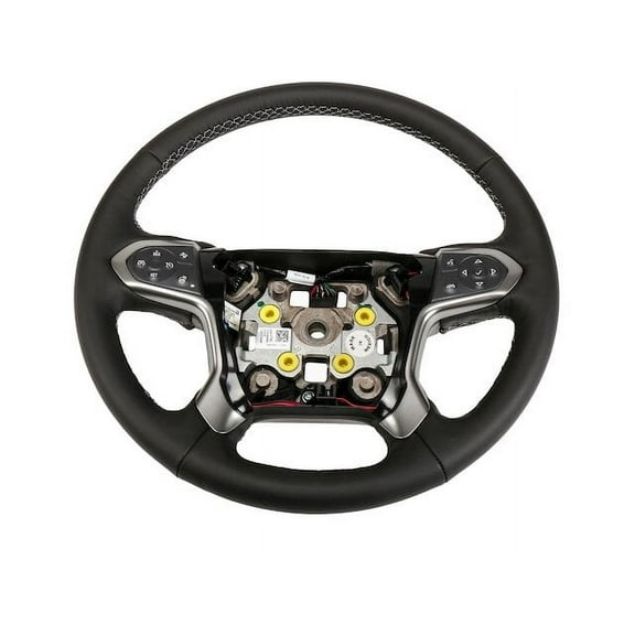 Steering Wheel - Compatible with 2014 - 2018 Chevy Silverado 1500 2015 2016 2017