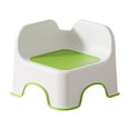 thumbnail image 3 of Taburete para niños, taburete para pies, respaldo antideslizante portátil, reposapiés multiusos, taburete para cambiar zapatos para cocina, sala de es Verde, 3 of 8