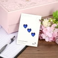 thumbnail image 5 of Uxcell 144 Pcs Heart Rhinestone 10mm Self Adhesive Gems Stickers Jewelry Stickers for Arts & Crafts, DIY Dark Blue, 5 of 6