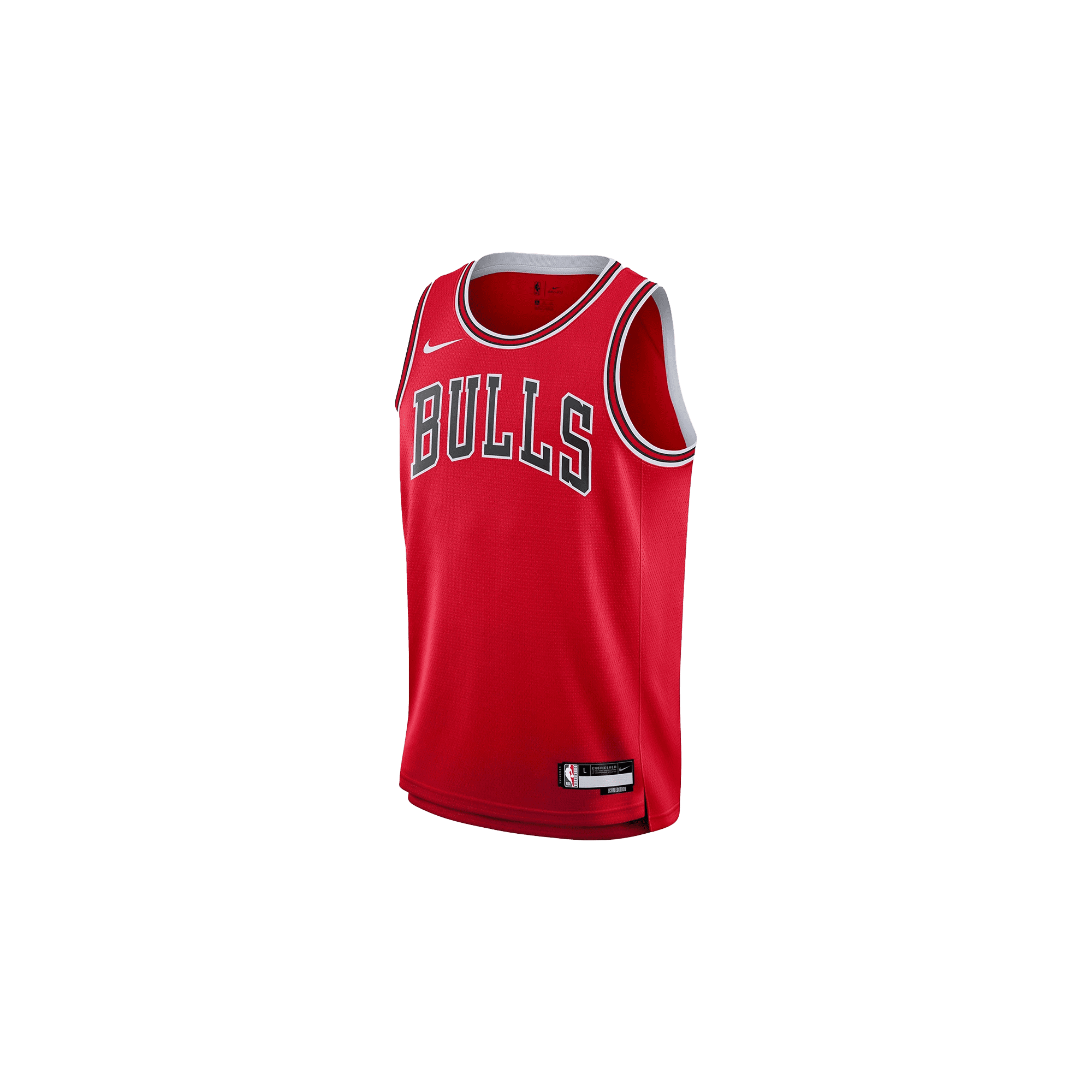 NIKE MENS NBA CHICAGO BULLS ICON SWINGMAN JERSEY "Red/Black" DN2131 657 DN2131 657 from Stadium Goods