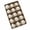 Beige, variant on Shatterproof Christmas Ornaments, 15 Pack Flocked Velvet Christmas Tree Ornaments Plastic Hanging Balls