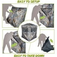 thumbnail image 5 of THUNDERBAY SPUR Collector 2-4 Person Hunting Blind, Portable Ground Blind with Silent Sliding Window, Portable Durable Hunting Tent for Deer & Turkey Hunting, 5 of 7