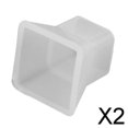 thumbnail image 1 of Paquete de 2 moldes de resina de cristal de silicona perfecl para fundición de arcilla DIY 2 piezas, 1 of 8