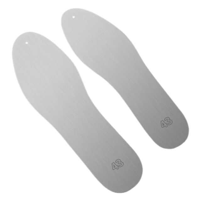 TISHITA 1 Pair Stainless Steel Insole Easy to Use Professional Accessory Shoe Insole EU43