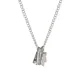 thumbnail image 1 of (Bulletproof Youth League) Pendant，Fashion version men's and women's letter collarbone chain necklace, 1 of 5