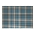 thumbnail image 2 of Christopher's Plaid Dark Blue Kids Play Mat, 2 of 5