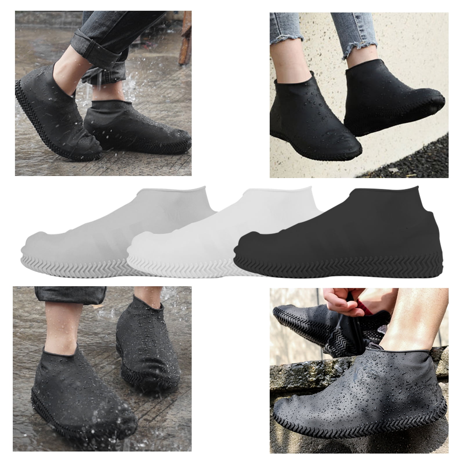 slip on rubber boot covers