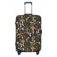 thumbnail image 2 of Goofa Mushroom Garnish Pattern Luggage Covers For Suitcase,Suitcase Cover Protector Fit 18-32 Inch Luggage-Medium, 2 of 9