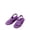 Lavender, variant on Terry Memory Foam Slipper, Moisture Wicking Upper, 100% Polyester, Durable Rubber Outsole, Non-Slip, Womens Fashion - Size Large, Lavendar