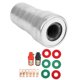 thumbnail image 2 of Pair of Copper Battery Terminal Connectors Kit with 6pcs Copper Rings 1 Clean Brush for Car Marine Boat RV Truck, 2 of 5