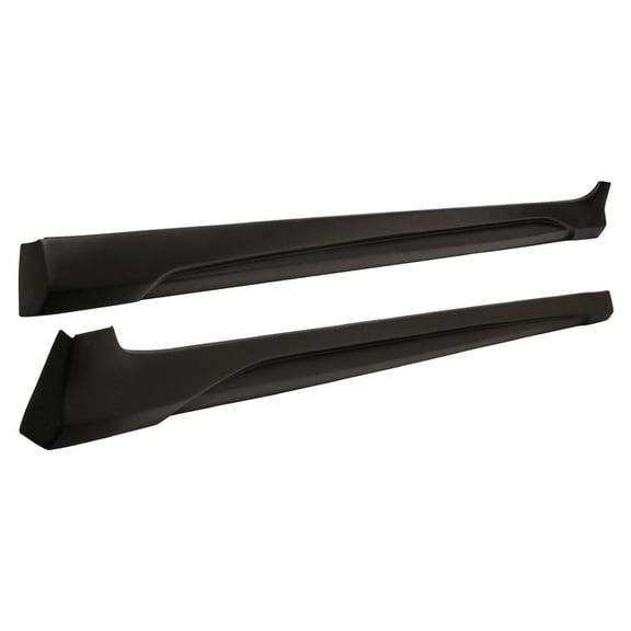Ikon Motorsports BLS-HYEL174L-PP, Automotive Side Skirts for Hyundai Elantra Unpainted Black
