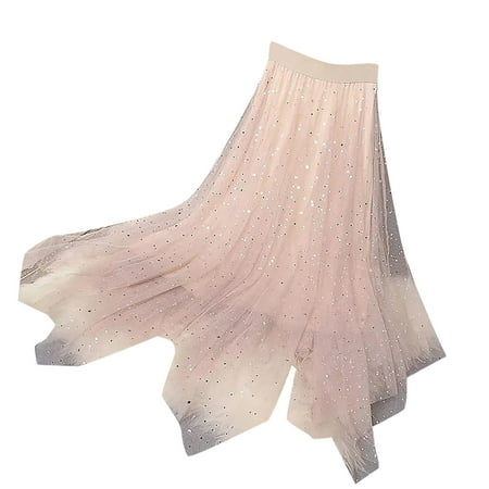 

Little Girls Kids Star Sequin Skirts for Long Sequin Skirt Tutu High Low Skirt Sparkly Layered Elastic Waist A Line Skirt 9 Month Fall Dress 5 Year Clothes Baby Girl Toddler Glitter Dress Girls Bunny