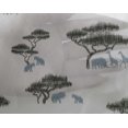 thumbnail image 4 of oneOone Georgette Viscose Fabric Tree & Animals Ikat Fabric Prints By Yard 42 Inch Wide, 4 of 4