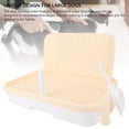 thumbnail image 3 of Dog Training Toilet, Stable Structure Puppy Potty Tray Pet Training Pee Pad Holder for Small and Medium Dogs, 3 of 7