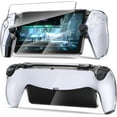 thumbnail image 1 of Upgraded Protective Cover Case for PlayStation Portal with Tempered Glass Screen Protector, Ultra Clear Hard PC Cover Case with Full Protection Accessories Kit for PS Portal, 1 of 7