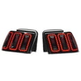 thumbnail image 6 of Raxiom 99-04 Ford Mustang Excluding 99-01 Cobra Icon LED Tail Lights- Black Housing (Smoked Lens), 6 of 11