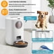 thumbnail image 4 of Alimentador Automático Para Gatos, Dispensador Eléctrico De Alimentos Para Mascotas De 4,5 L, Comedero Para Perros Y Gatos, Recipiente Para Alimentación De 1 A 4 Comidas, Grabadora De Voz Y Inevent PT002595-01, 4 of 6