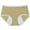 Gold, variant on Daznico Womens Underwear - Plus Size Women's Panties Leak Proof Breathable Underwear for Menstrual Cycle Soft and Skin Friendly Short Briefs - Panties for Women,Color:Light Blue,Size:4XL