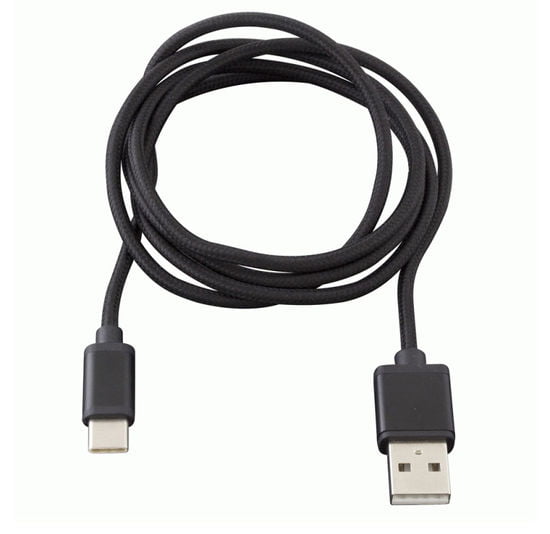 Blue AXXESS USB-C Charging and Data Transfer Cable AX-USBC-BL 