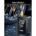 thumbnail image 2 of Compresor de aire portátil Oasser para inflar neumáticos, 150 psi, 6000 mAh, 2 of 9