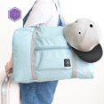 thumbnail image 3 of Bolsa De Almacenamiento Grande Plegable Impermeable Bolsas De Equipaje Maleta Viaje Bolso De Hombro Organizador, 3 of 3