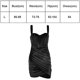 thumbnail image 2 of Falda sexy sin mangas con tirantes halter para mujer, elegante mini fiesta plisada y elegante, negro, L, 2 of 7