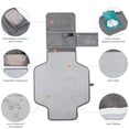 thumbnail image 3 of SPEKSEE Portable Diaper Changing Pad - Outdoor Travel Foldable Waterproof Diaper Bag with Shoulder Strap and Wet Wipes Pocket, 3 of 7