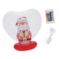 thumbnail image 4 of GUOOL Glowing Inflatable Christmas Ball Heart Xmas Ball for Party Yard Front Porch Santa, 4 of 9