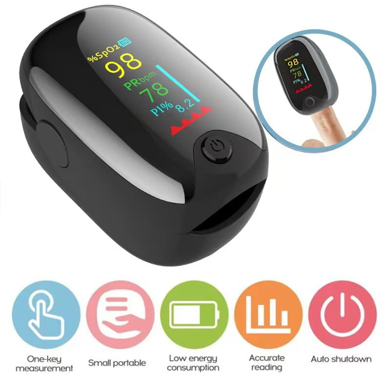 Fingertip Pulse Oximeter Blood Oxygen Saturation Monitor Finger Pulse